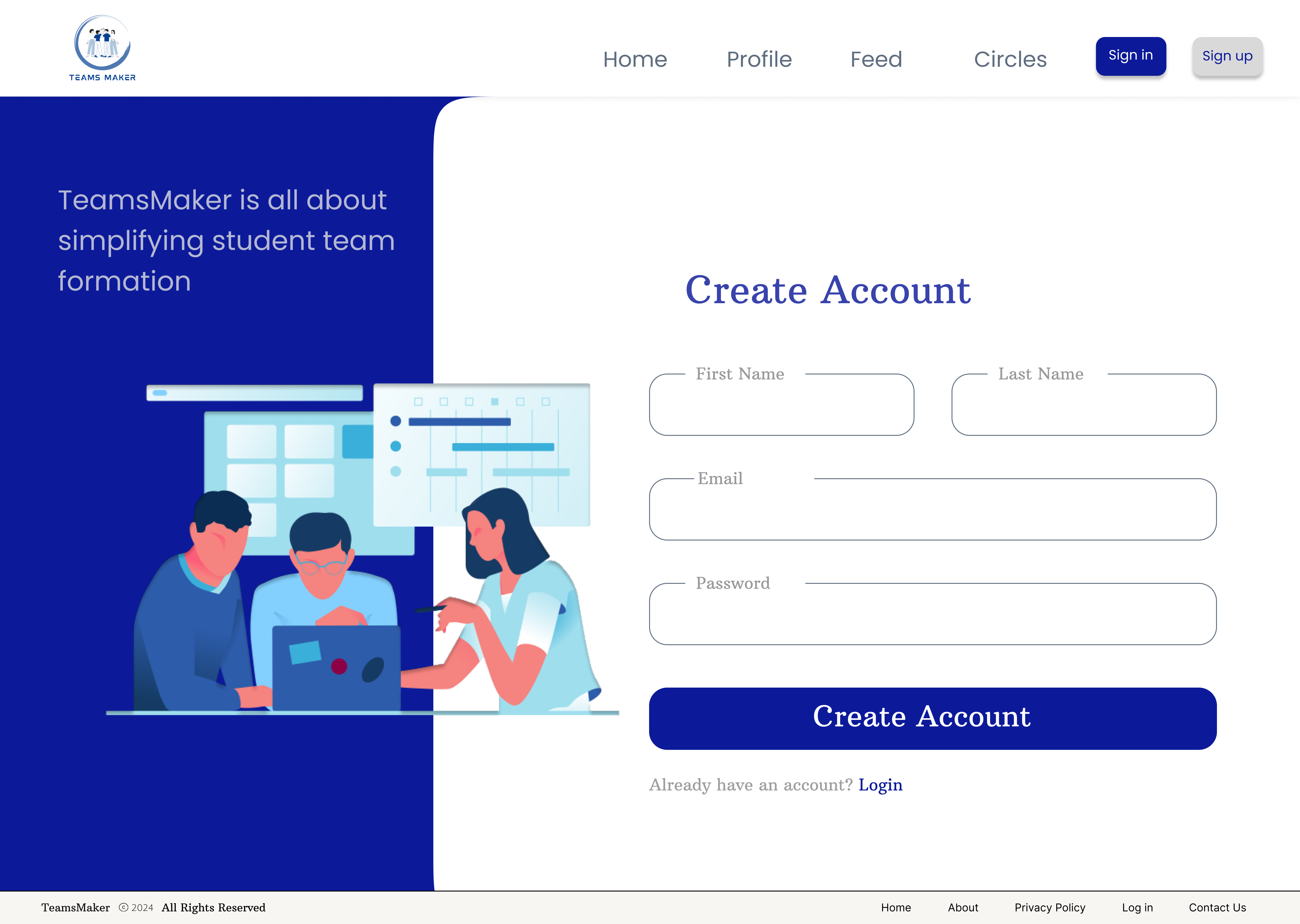 TeamsMaker (Graduation Project)